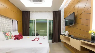 Habitación Doble Superior o con 2 camas individuales sin ventana — Anda Beachside Hotel